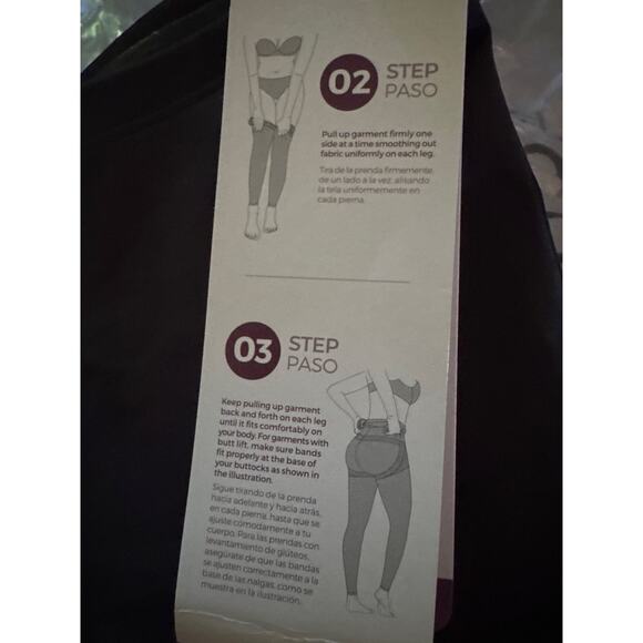 Brand New Curveez Women's Large Black Stunning Shape Hi Waisted Leggings - Picture 7 of 7